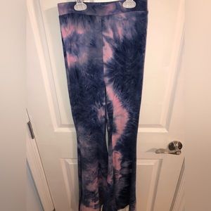 Shein size XS tye dye flared pants